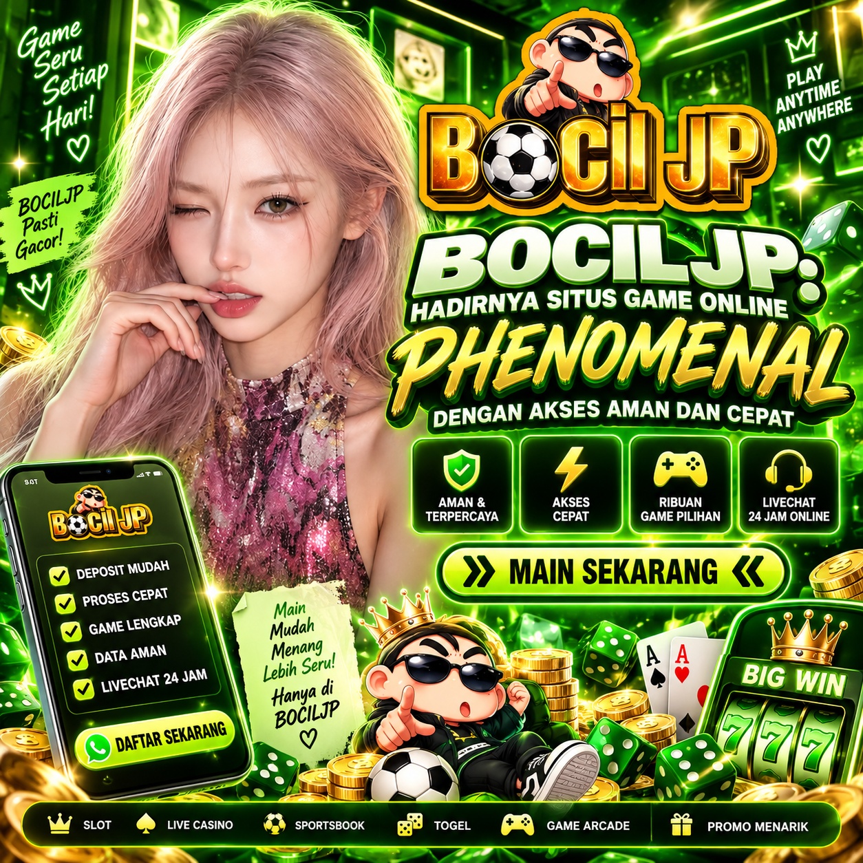 BOCILJP: Hadirnya Situs Game Online Phenomenal Dengan Akses Aman dan Cepat